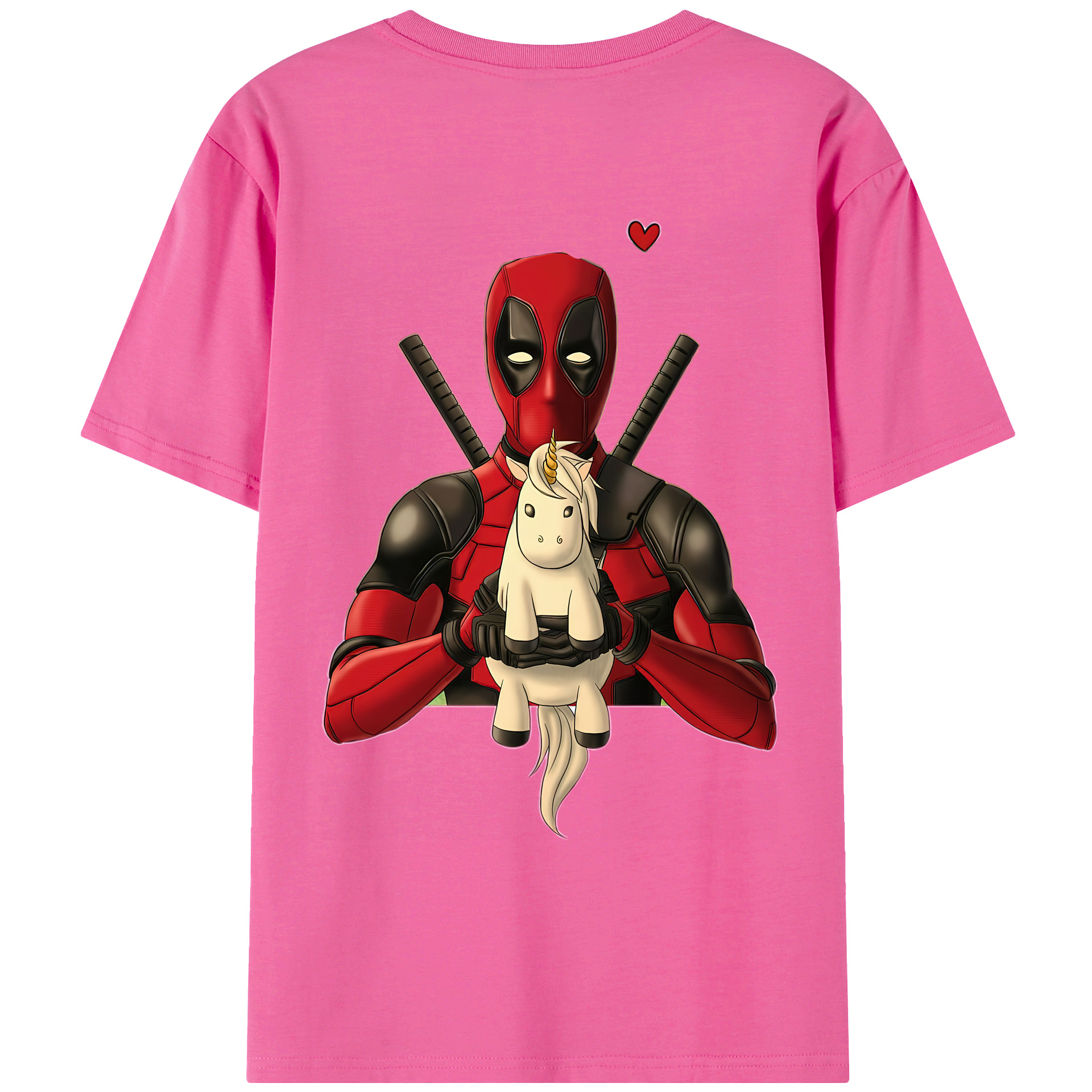 （画像用） Deadpool デッドプール レディース半袖Tシャツ(バックプリント)
